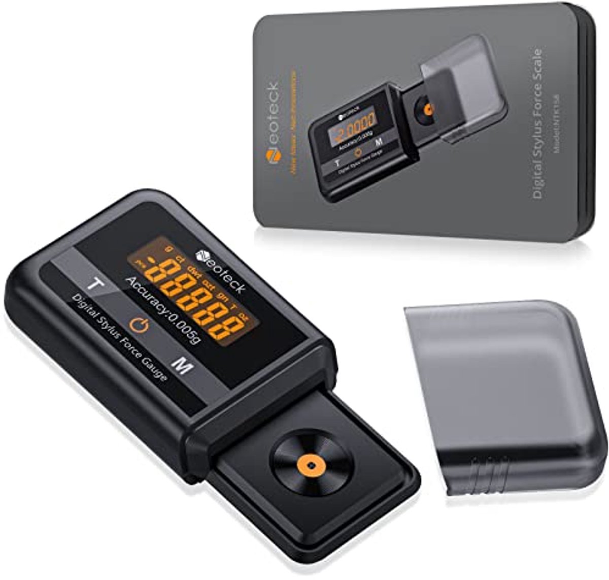 Professionele Draaitafel Stylus Force Gauge met Backlight LCD - Hooggevoelige Precisie Weegschaal voor Phono Cartridge