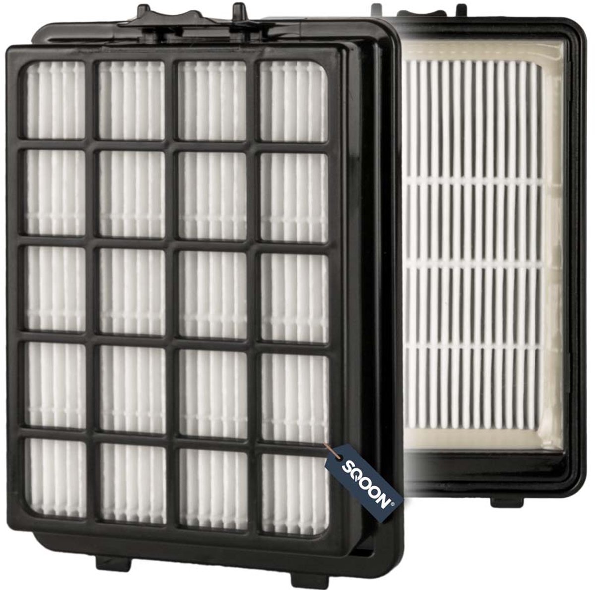 SQOON® Stofzuigerfilter geschikt voor Samsung DJ97-01962A – HEPA-filter voor schone uitblaaslucht