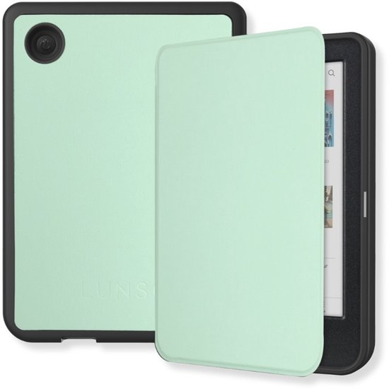 Lunso Convient pour Kobo Clara BW / Clara Colour cover (6 pouces) - sleep cover - Vert clair