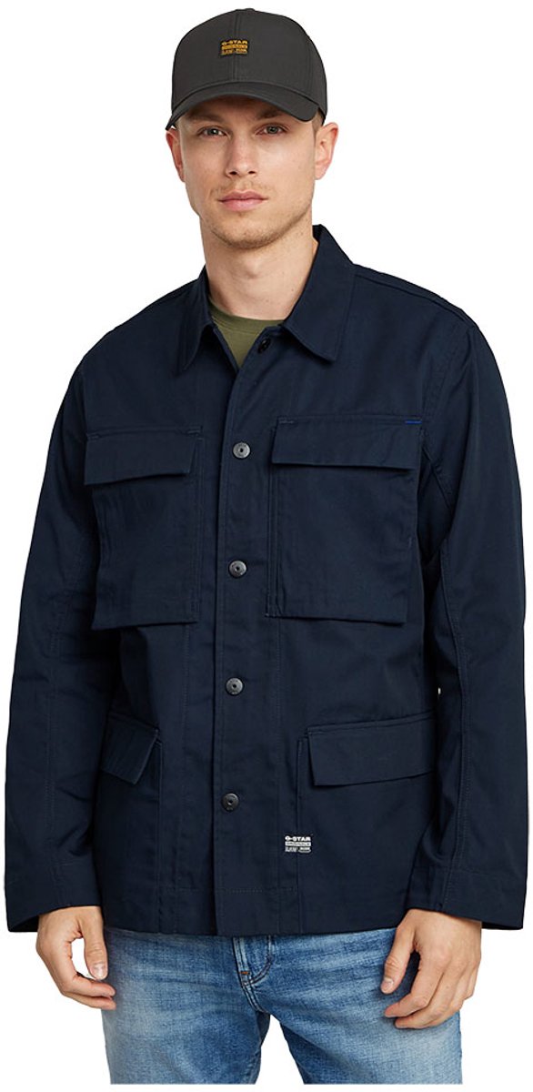 G-Star 4 pkt overshirt Heren Overshirts Salute