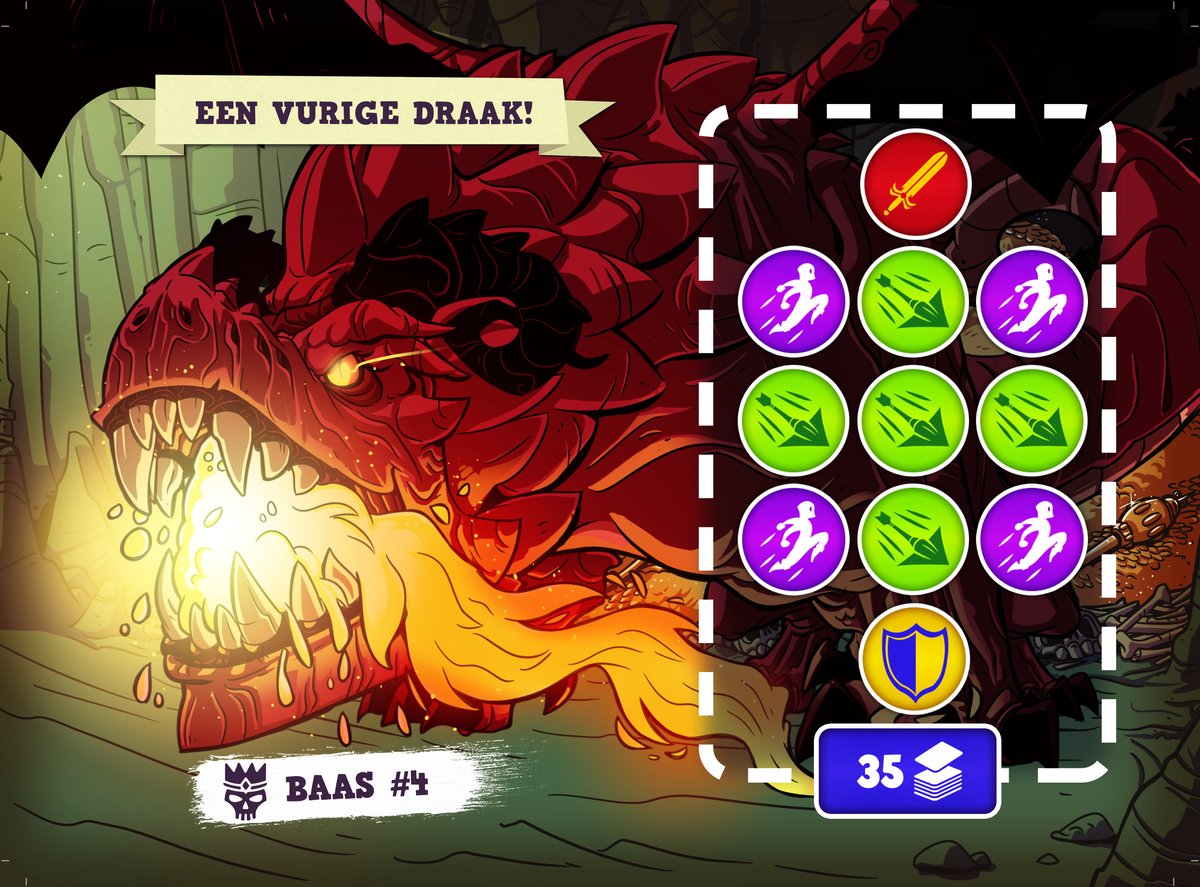 Asmodee kaartspel 5 Minute Dungeon coöperatief spel voor kinderen. — cadeau in Spellen & Speelgoed - foto 5