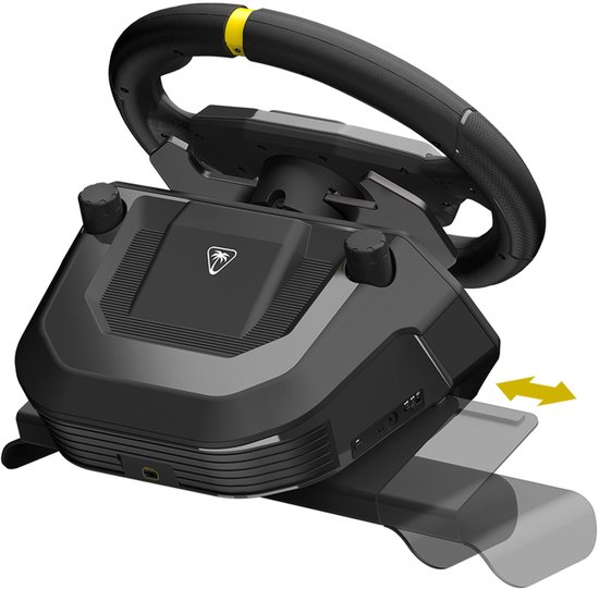 Turtle Beach Racer Wireless - Racestuur - Bluetooth/RF/USB - PC, Xbox One, Xbox Series X|S - Zwart van Turtle Beach — afbeelding 5