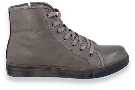 Andrea Conti Dames veterschoenen halfhoge schoenen leer