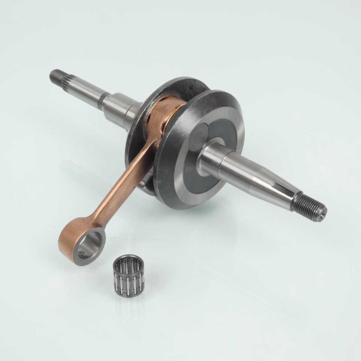 Vilebrequin d'embiellage Teknix pour mobylette Peugeot SPX cyclo cyclomoteur