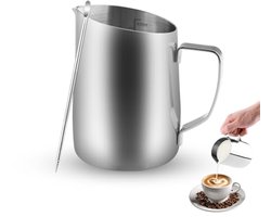 Professioneel Melkkannetje 450 ml RVS voor Cappuccino, Latte Art en Espresso - Vaatwasmachinebestendig