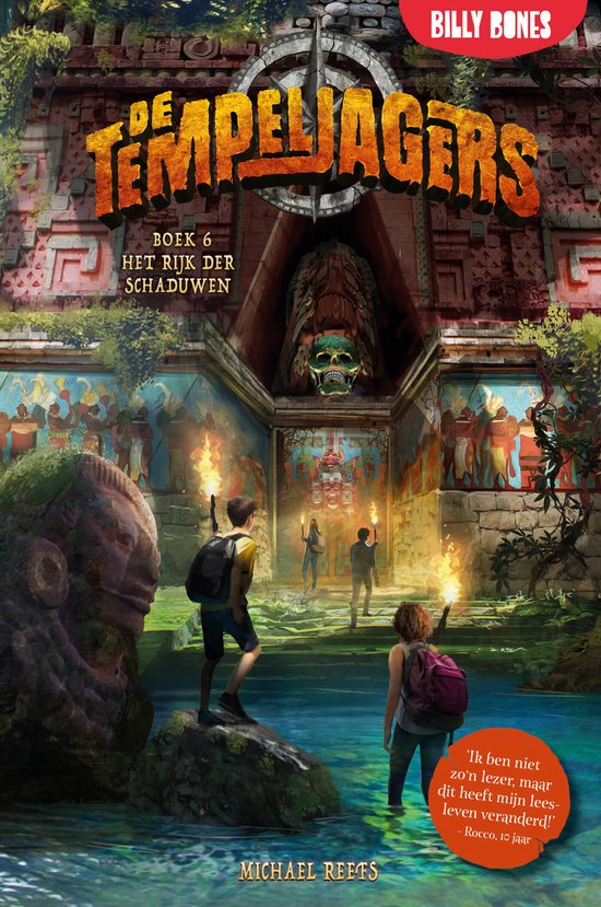 De Tempeljagers 6 - Het rijk der schaduwen - cover