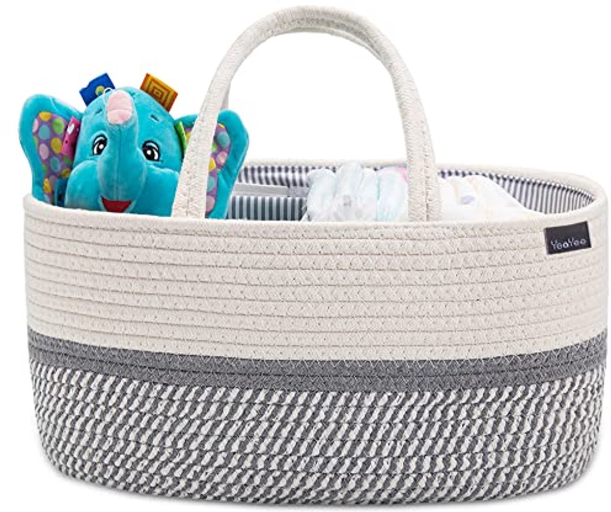 Draagbare Luiers Caddy Organizer van Katoen - Perfect voor Pasgeborenen