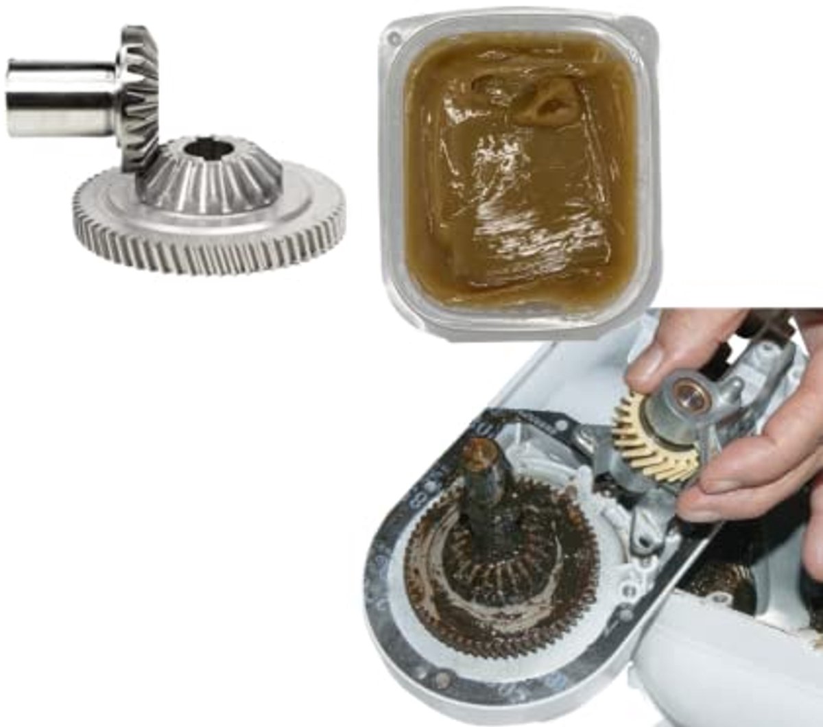 Reparatieset voor tandwielen en high-performance vet voor keukenmachines