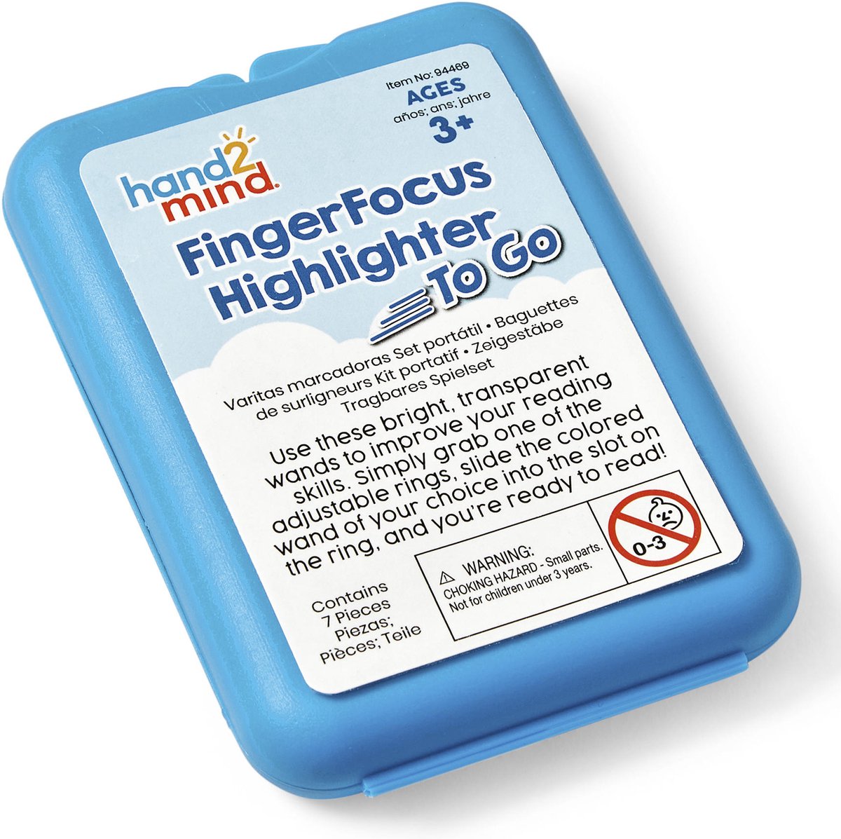 Learning Resources vinger highlighter FingerFocus To Go voor kinderen. - 3+