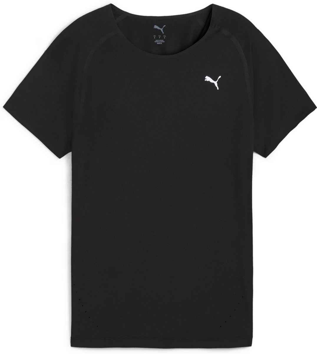Puma Damen Shirt W RUN CLOUDSPUN TEE 526652 Puma -XS Zwart