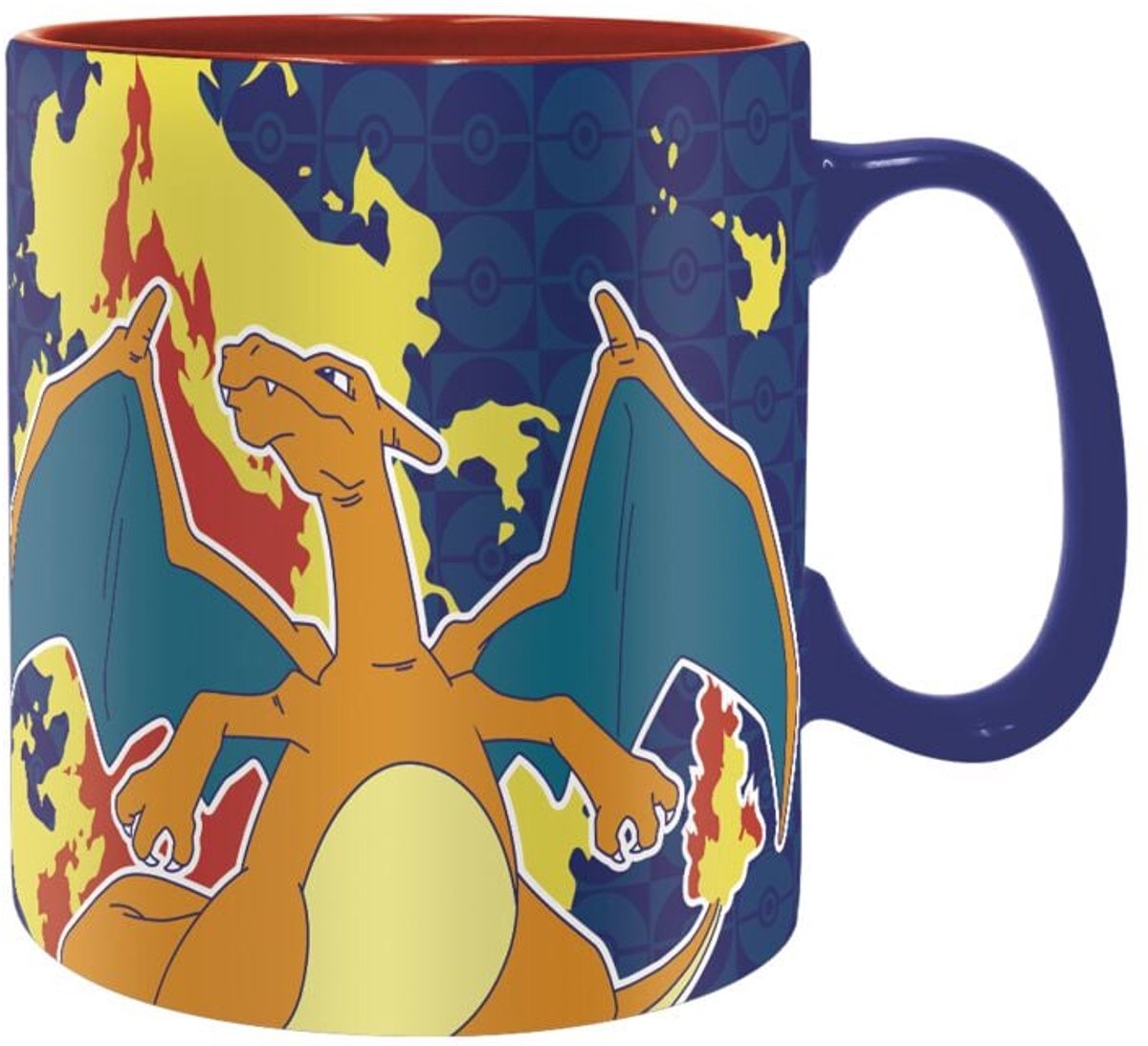 Pokémon Charizard Unisex Kop - meerkleurig - Standard