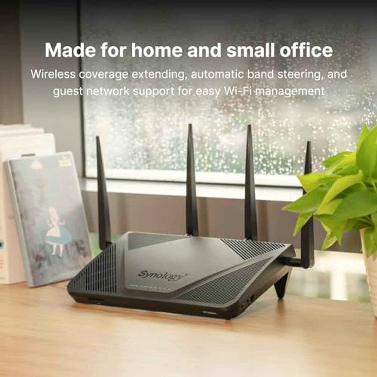 Draadloze Router met Razendsnelle WiFi tot 2,53 Gbps voor Thuis en Kantoor