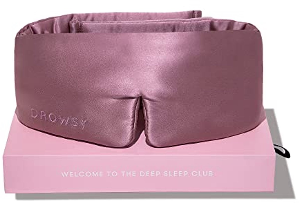Zijden Slaapmasker voor Luxe Slaap in Totale Duisternis