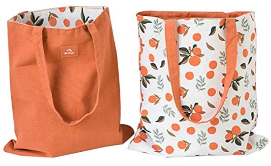 Canvas Eco draagtas met korte lussen - Glansbeek Draagtassen