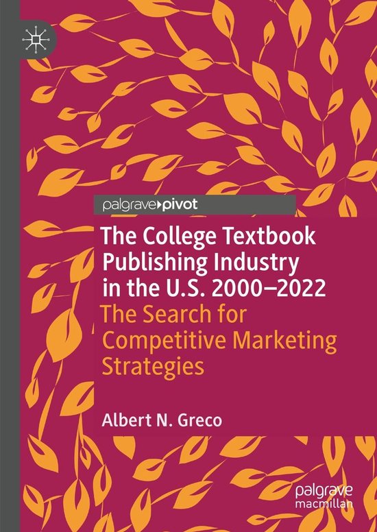 Education (R0) - The College Textbook Publishing Industry in ... - cover