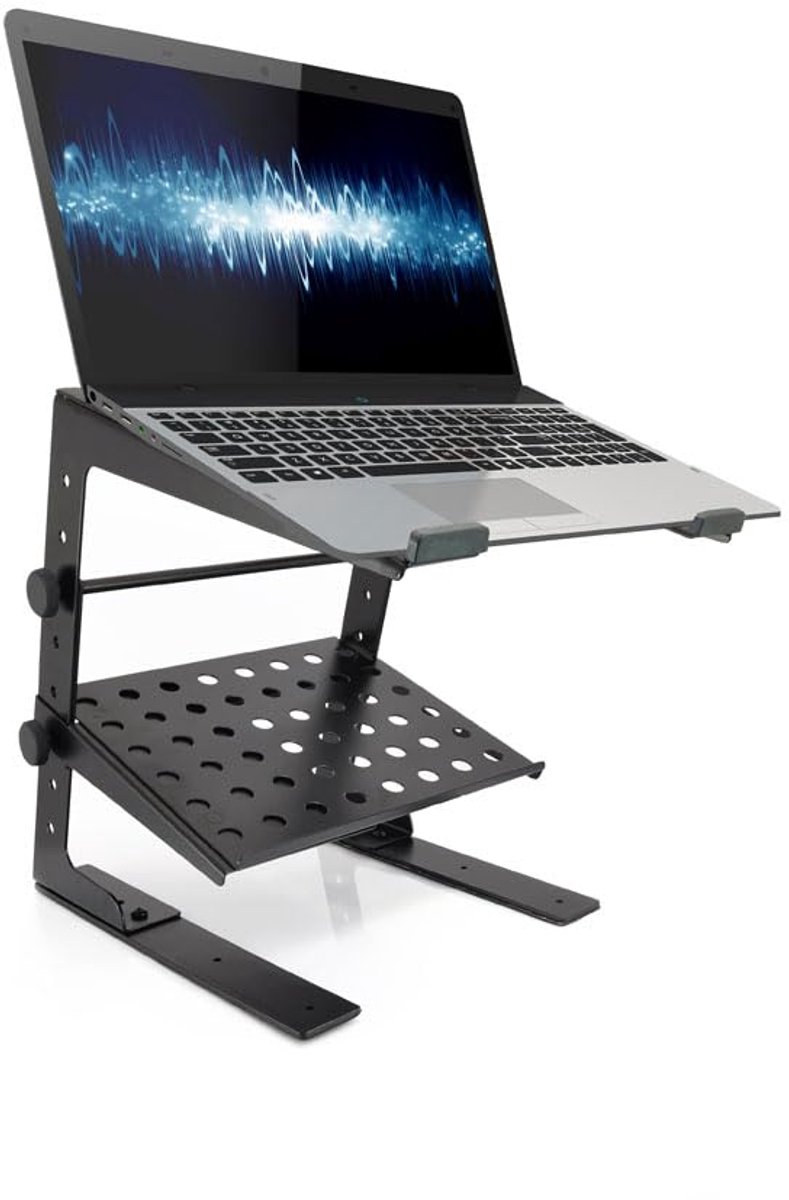 Azomor® Verstelbare en draagbare standaard voor laptop en DJ apparatuur