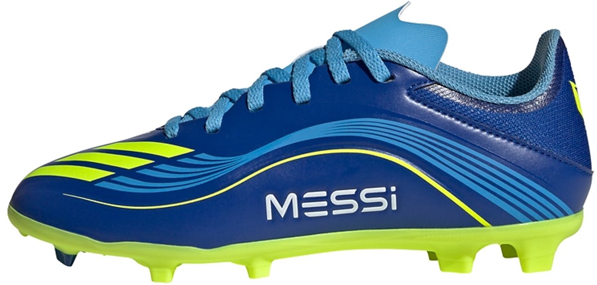 adidas Performance F50 Messi League Firm/Multi-Ground Voetbalschoenen Kids - Kinderen - Blauw