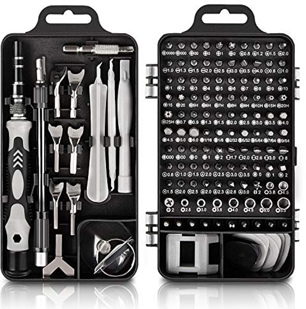 135 in 1 Precisie Schroevendraaier Set - DIY Reparatieset voor Telefoon, Laptop, PC, Horloges en Brillen met Magnetische Geheugenmat