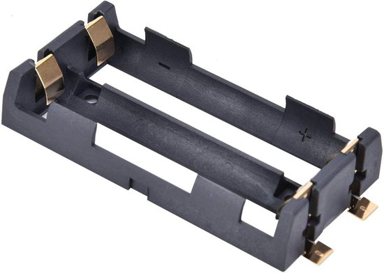Remingtape 4 stuks zwarte batterijhouders voor 3 x 1,5 V AAA batterijen zaklampen fakkel
