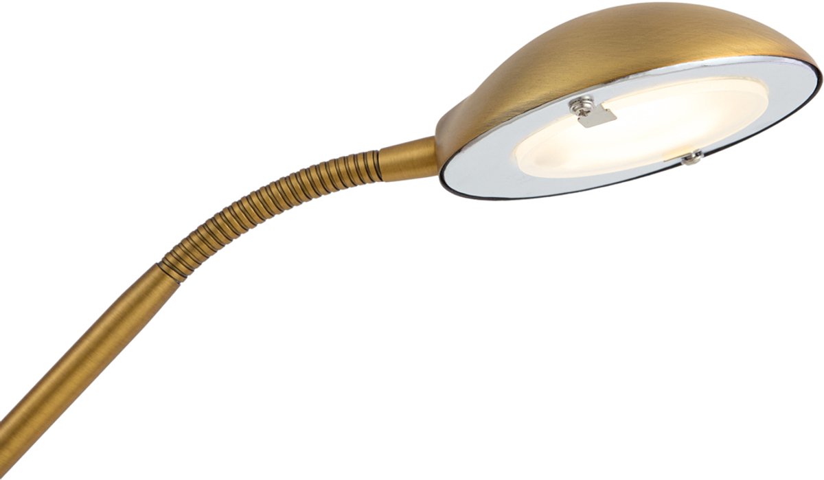 QAZQA waldorf - Staande Lamp met Dimmer thumbnail 5