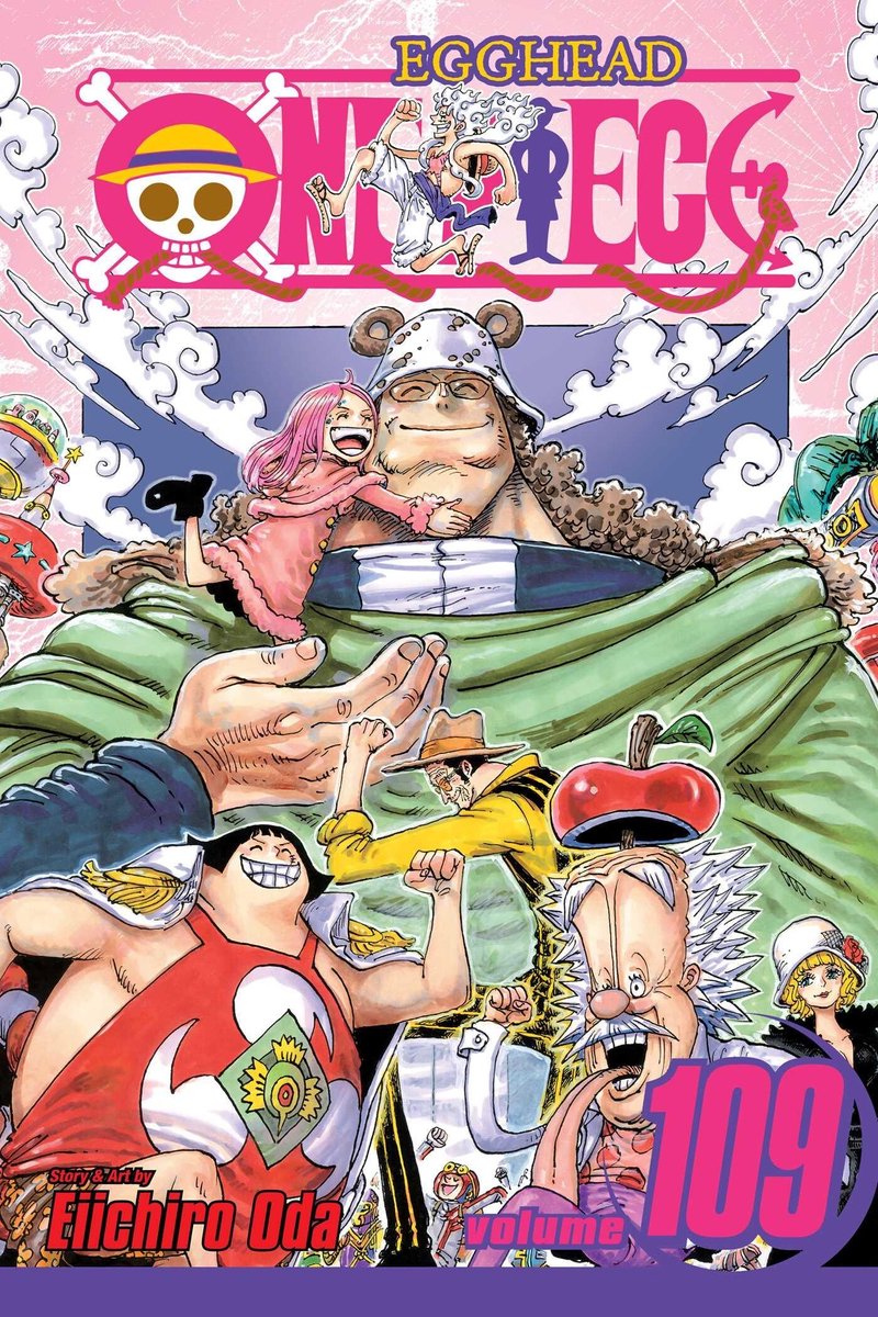 Omslag van One Piece- One Piece, Vol. 109
