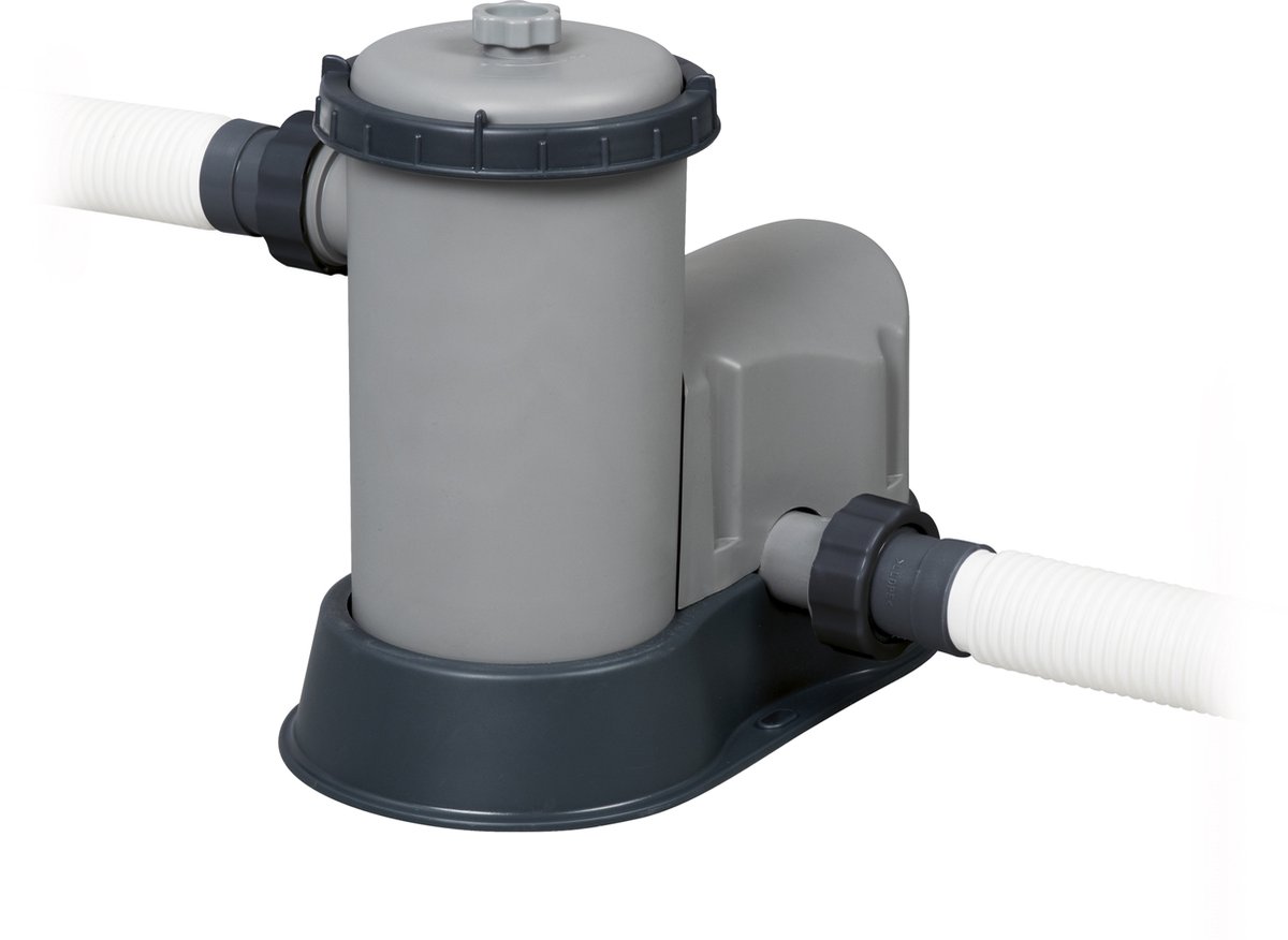 Bestway Power Steel pool set with filter pump - 549 x 274 x 122 cm - Rattan print
