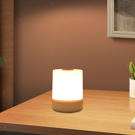Nachtlampje, aanraaklamp, dimbaar, slaaplamp, geschikt voor familiefeestjes in hotels