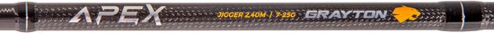 Grayton Apex Jigger Combo 2.10m (5-21g) - Roofvis Set van Merkloos — afbeelding 4