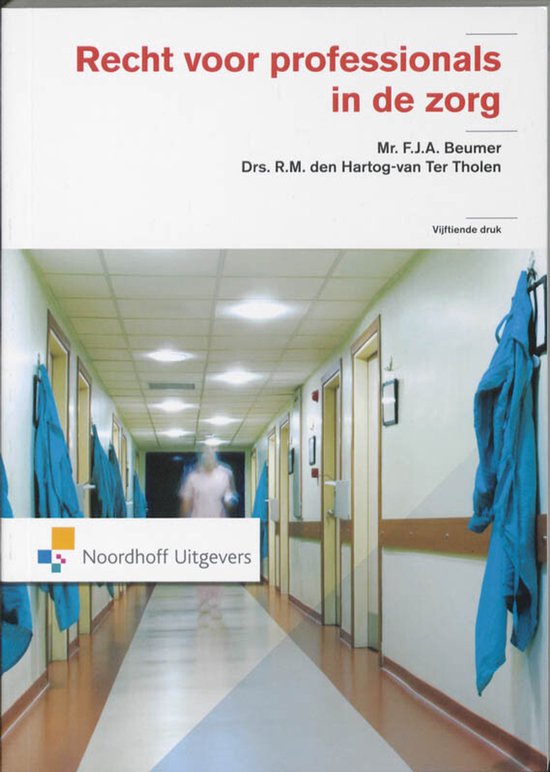 Recht voor professionals in de zorg - cover