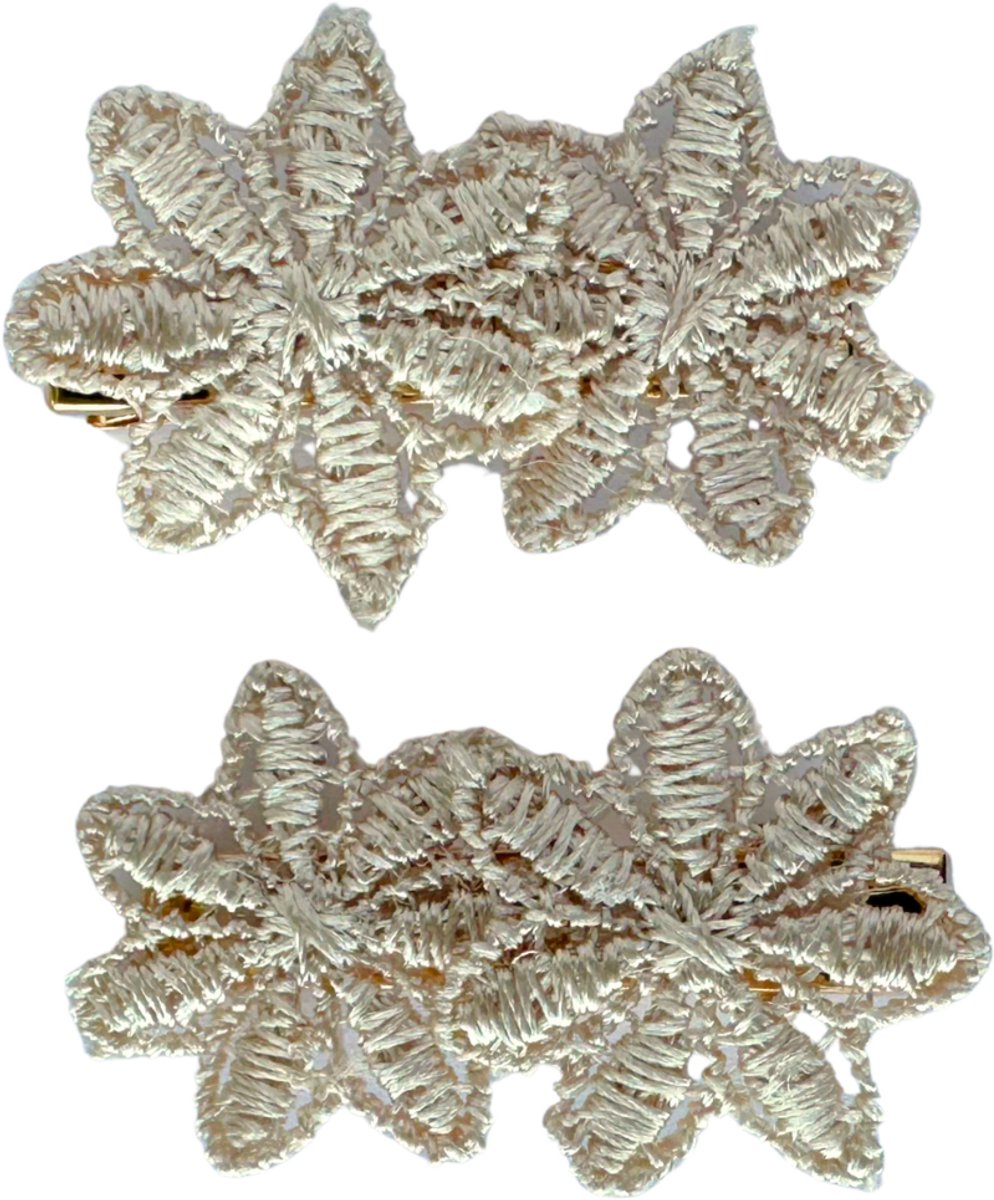 Baby Haarspeldjes met bloemen - Twinkle bloom