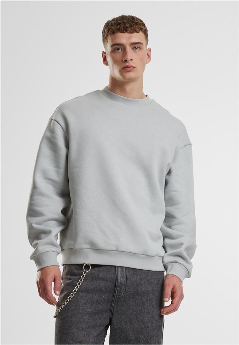 Urban Classics Fluffy Crewneck sweater/trui XS Grijs