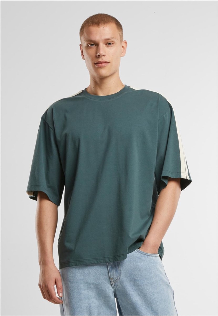 Urban Classics Tennis Core Heren T-shirt 5XL Donkergroen