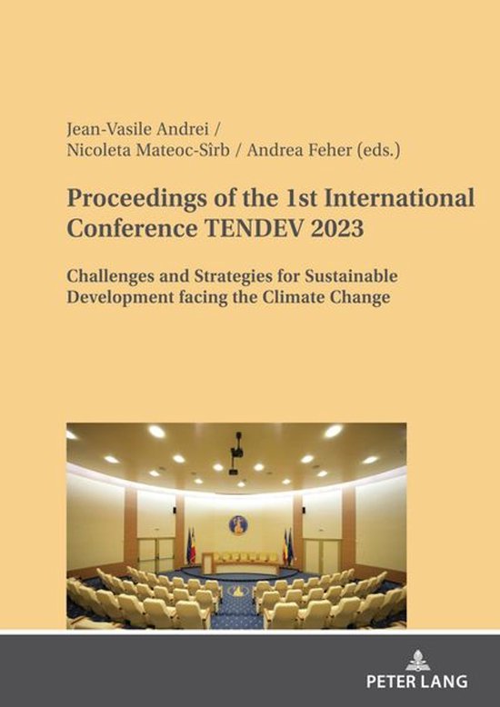 Proceedings of the 1st International Conference TENDEV 2023 - cover