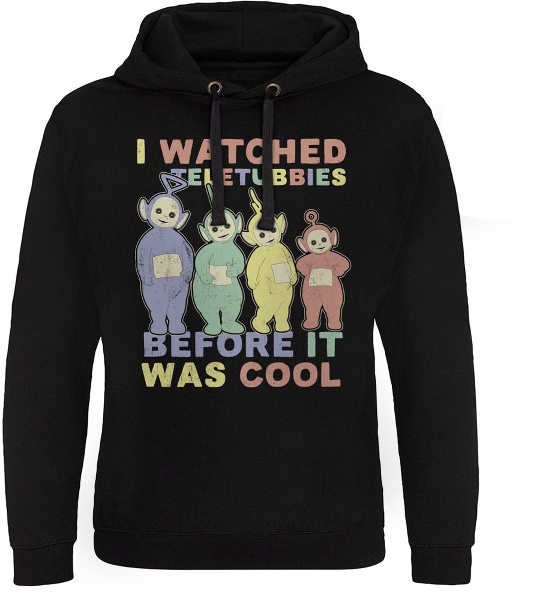 Teletubbies I Watched Before It Was Cool Epic Hoodie CPLG-37-TTUB001-H59-8 Black-XXL