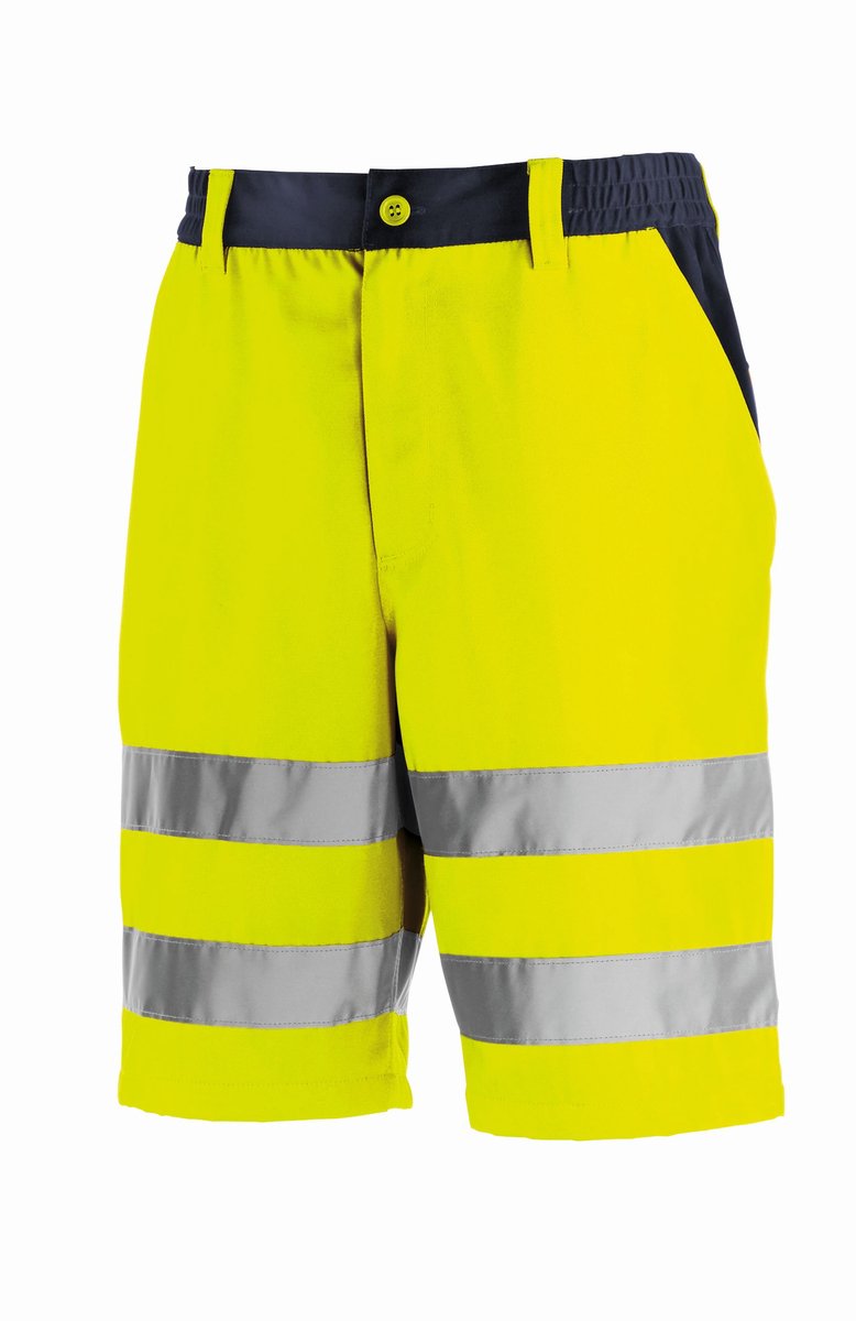 teXXor Signaalbroek Erie felgeel/marineblauw