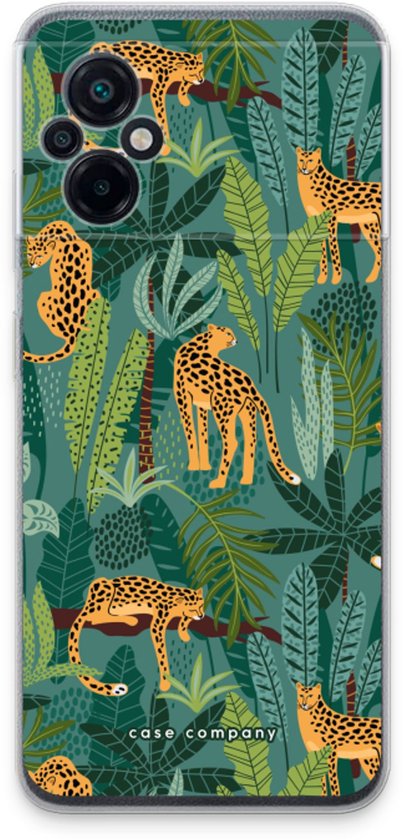 Case Company® - Coque Xiaomi Poco M5 - Leopard 2 - Coque souple pour téléphone - Protection sur tous les côtés et bord de l'écran