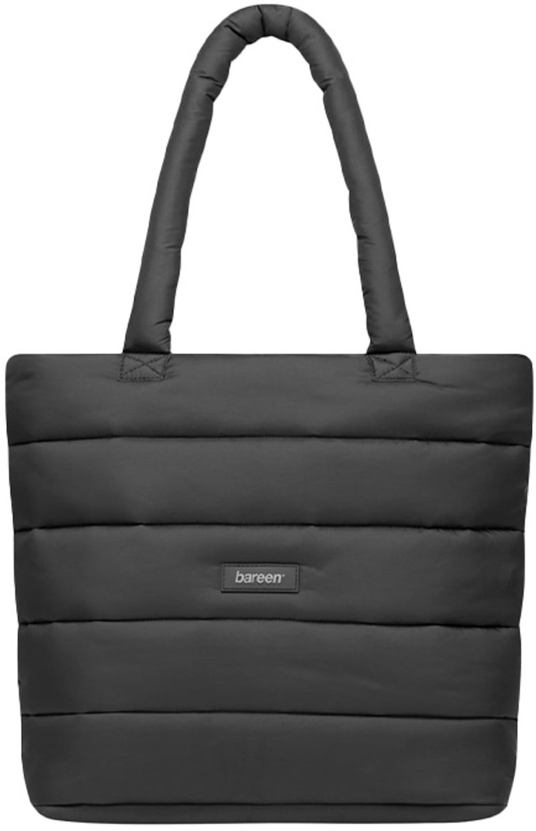 Bareen Padded Tote Bag Medium Black