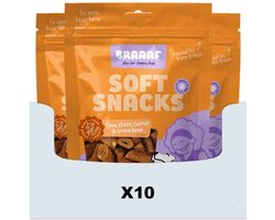 10x Braaaf Hondensnack Sticks Tonijn - Wortel - Sperzieboon 85 gr