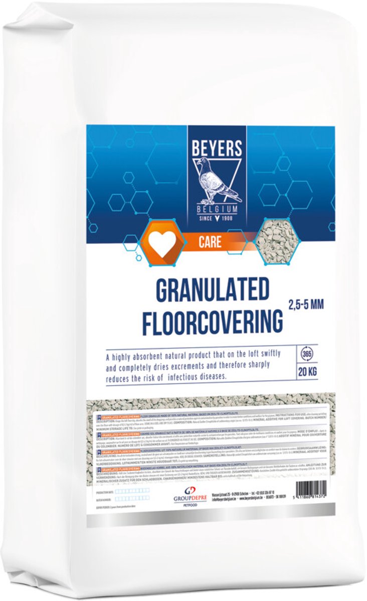 Beyers Care Granulated Floorcovering 2,5-5 mm - 20 kg