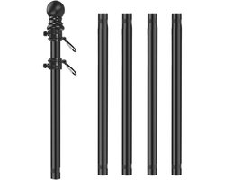 ApexArte® Vlaggenmast - Vlaggenstok voor aan Huis - Vlaggenmasthouder