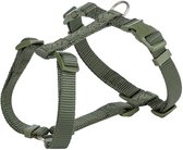 Harnais Trixie pour chien, harnais en H premium pour chien, vert olive, 60-87x2,5 cm