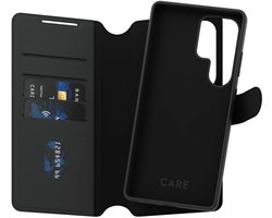 CARE by PanzerGlass Tango 2 in 1 Wallet Case geschikt voor MagSafe geschikt voor Samsung Galaxy S25 Ultra - Black