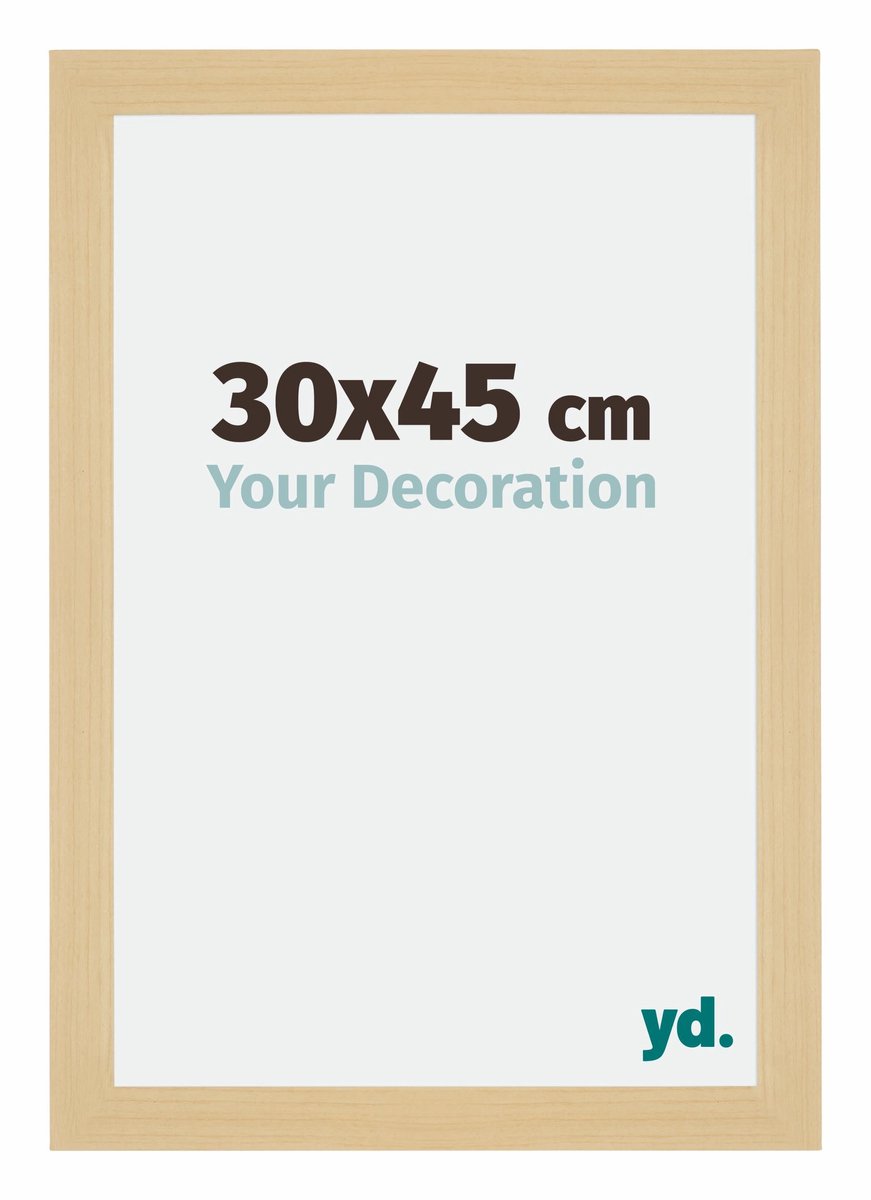 Your Decoration - Fotolijst 30x45 cm - MDF - Ahorn Decor - Mura