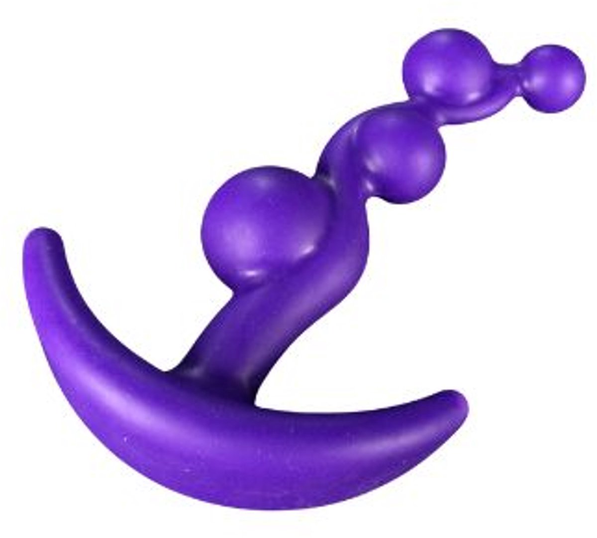 Being Fetish - Anaal Plug - 10 cm – Paars