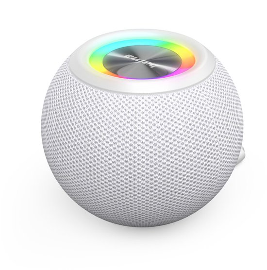 Hama Bluetooth speaker - Ball Shape - 5 Lichtmodi - 5W - Wit van Hama — afbeelding 5