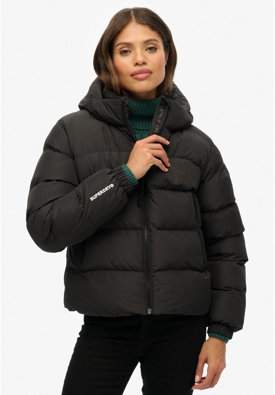 Superdry Hooded Sports Puffer Winterjas Dames
