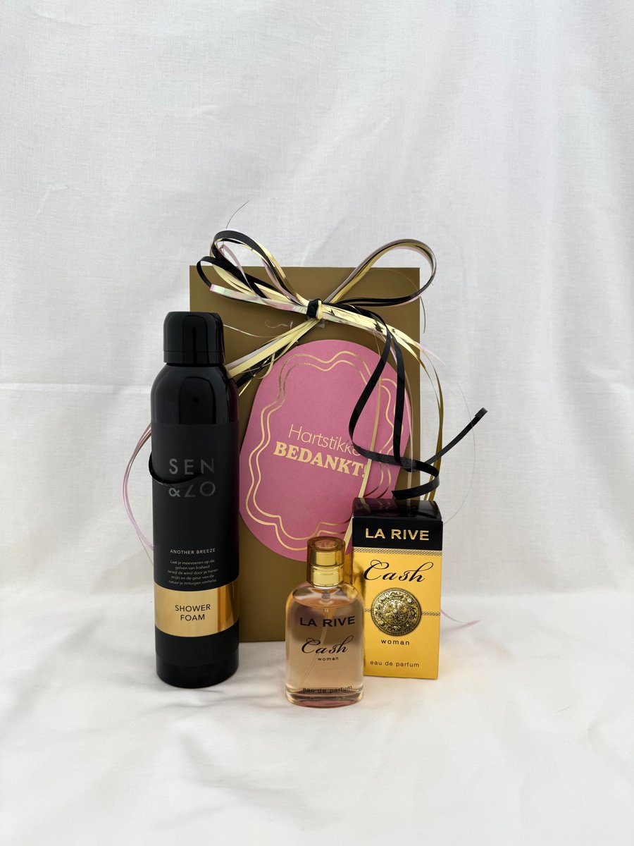 Bedankt •Cadeaupakket Dames• Sen&Zo Gold - Cadeau voor Vrouwen - Perfect Gifts