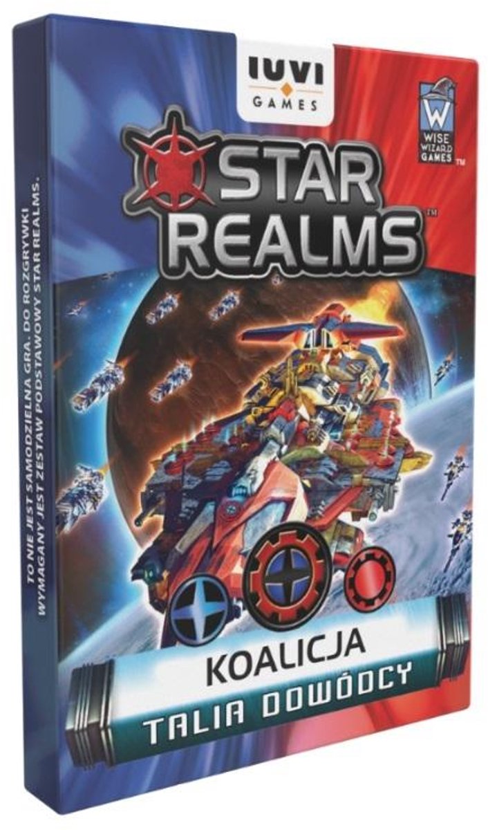 Star Realms: Commandant Deck Coalitie IUVI Games - Star Realms: Talia Dowódcy: Koalicja IUVI Games