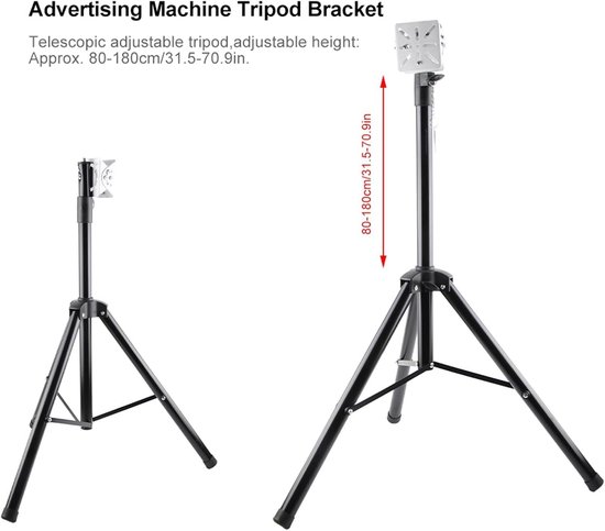 Hologram Projector Statief,Metalen Statief Beugel, Bevestiging Statief Beugel Voor 3D Holografische Projector Fan Reclame Machine 42cm 50cm 56cm 60cm 65cm 100cm