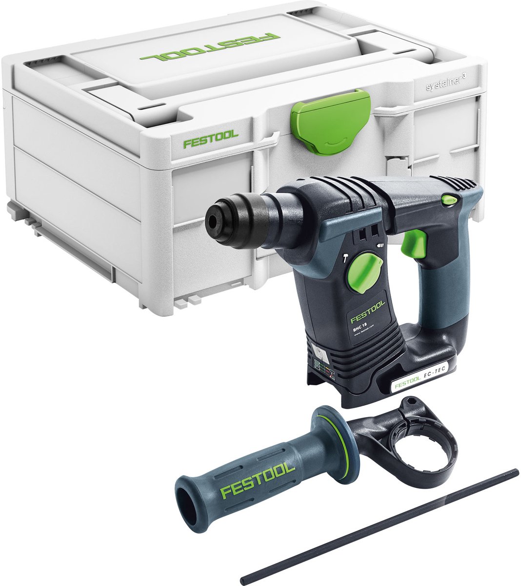 Festool BHC 18-Basic Accu Boorhamer SDS+ 1,8J 18V Basic Body in Systainer - 577600